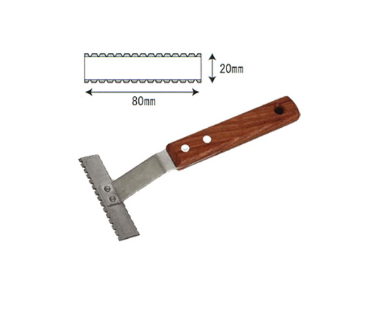 取扱を終了した商品です］前後君 刃部：長方形20×80mm (ギザ刃