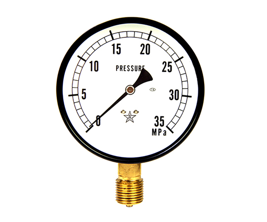 汎用圧力計A100・G1/2　S-41・35.0MPA