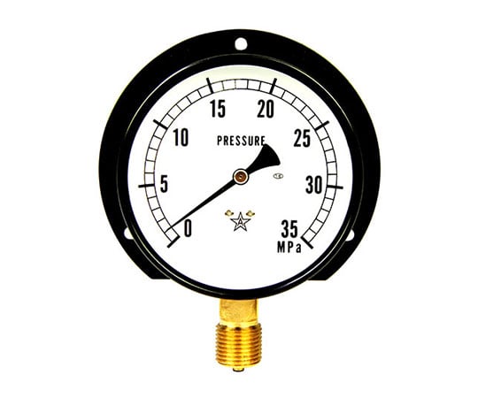 汎用圧力計B100・G1/2 S-42・35.0MPA