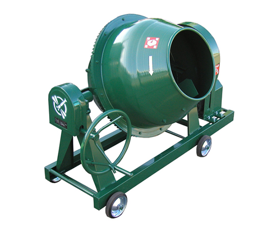 コンクリートミキサー コンクリートミキサー,練上量70L,ドラム容量140L,電動,モーター式,100V