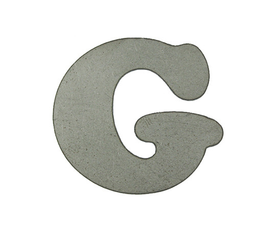 スチール切文字G