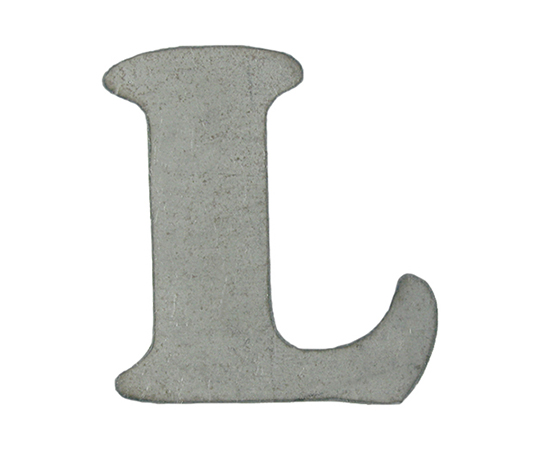 スチール切文字L