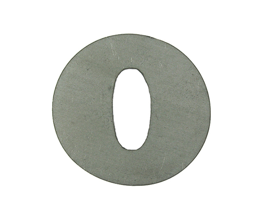 スチール切文字O