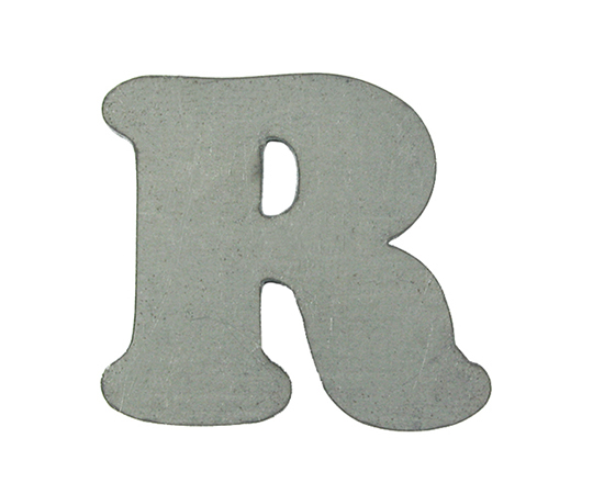 スチール切文字R