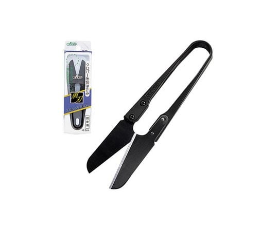 糸切はさみ 「ブラック」 先丸 (10.5cm)