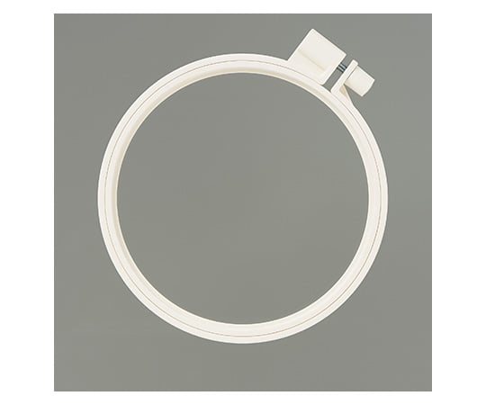 カラフル刺しゅう枠　アイボリー　(12cm)