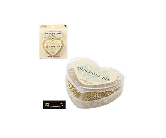 キルトしつけピン 100本入 (No.1)