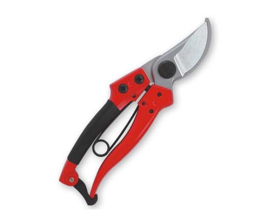 強力剪定鋏 バイパス(180mm)赤