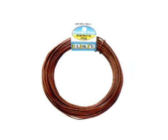 盆栽用針金(400g巻 茶 4.0mm)