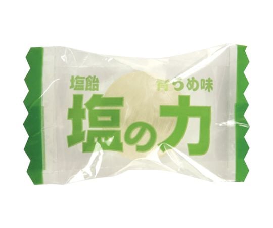 62-4132-35 【※軽税】塩飴 塩の力 750g 青梅味 詰替袋 （1袋入） TNU-750C