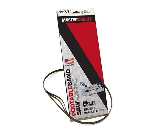 マスター・コバルト・ポータブル・バンドソー・ブレード 1140×12.7×0.5mm×20/24山 (3本入)