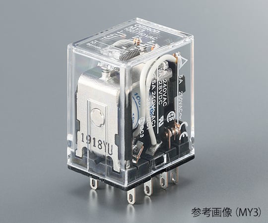 ミニパワーリレー （MY3形）　ダイオード・動作表示灯内蔵型