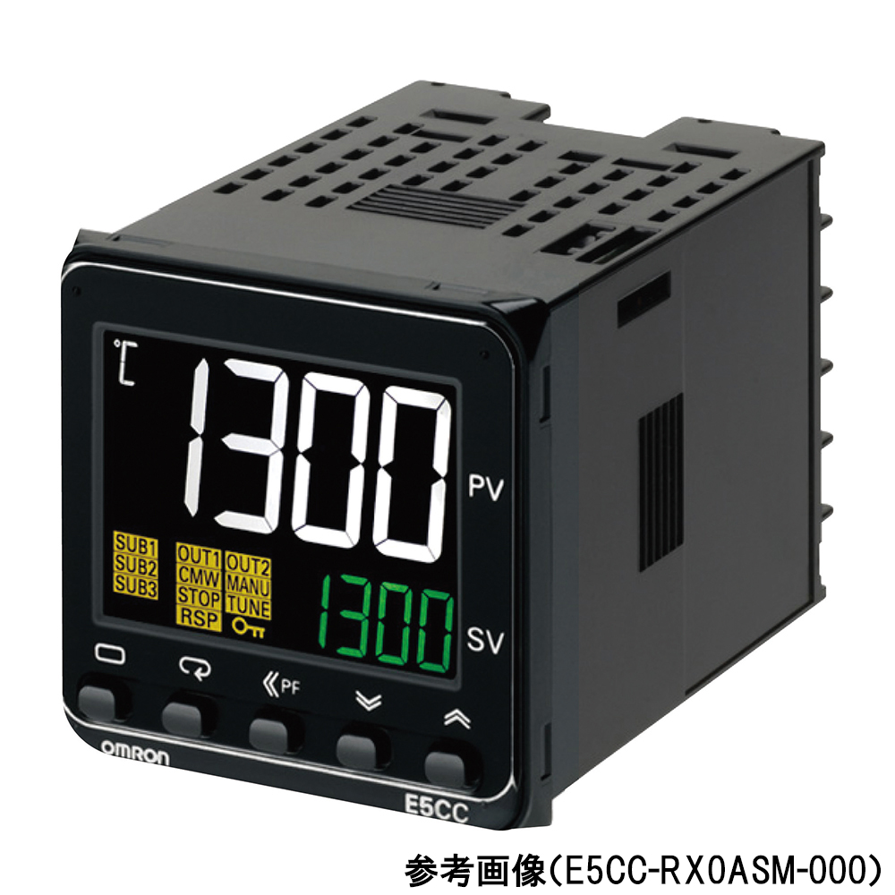 62-4600-05 温度調節器(デジタル調節計) E5CC/E5ECシリーズ E5CC-RX2ASM-001 【AXEL】 アズワン