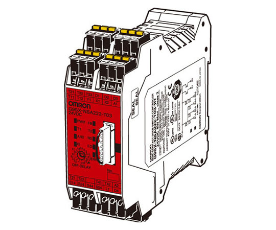 小形非接触式ドアスイッチコントローラ G9SX-NS　G9SX-NSA222-T03-RC DC24