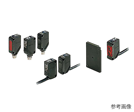 62-4680-06 小型アンプ内蔵形 光電センサ(回帰反射形)(M.S.R機能付) E3Z E3Z-R61 0.5M