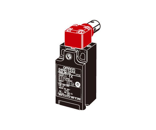 小形セーフティ・ヒンジドアスイッチ D4NH