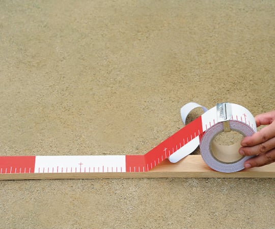 丁張ロッドエコ50 赤白30cm間隔