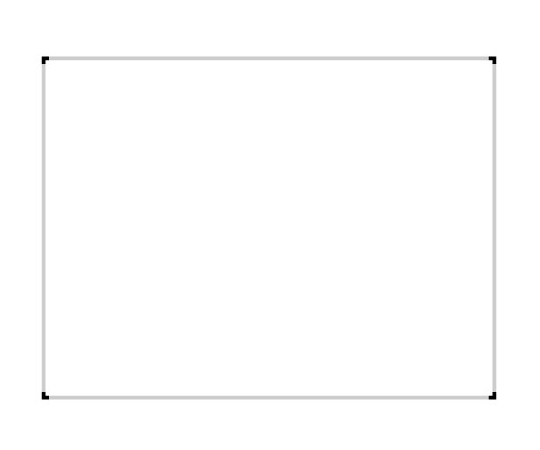 ハイビスカス スチールホワイトボード 無地