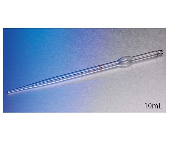 コーニング PYREX R 駒込ピペット 10mL 7107J-10 (62-4865-14)-