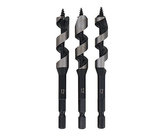 ３本組木工ドリルセット（１２ｍｍ×３本）
