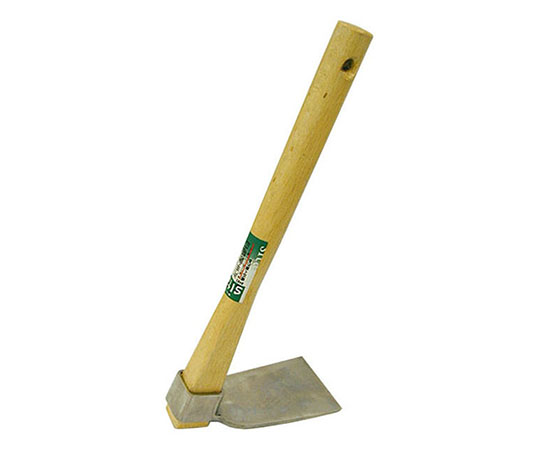 ステンレス片手鍬　幅広
