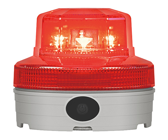 電池式回転灯 Φ88ニコUFOmight(赤)