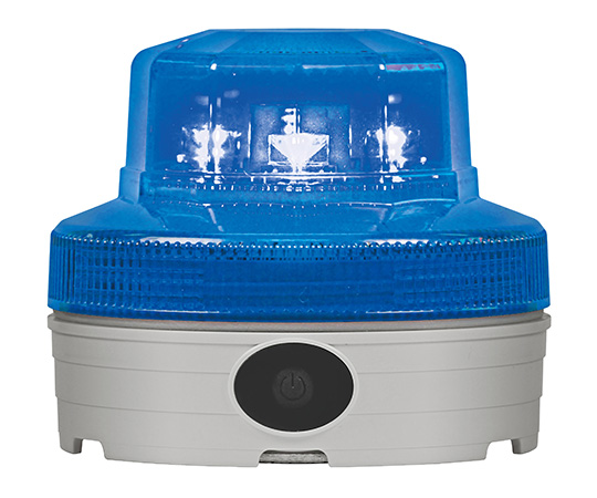 電池式回転灯 Φ88 ニコUFOmight(青)