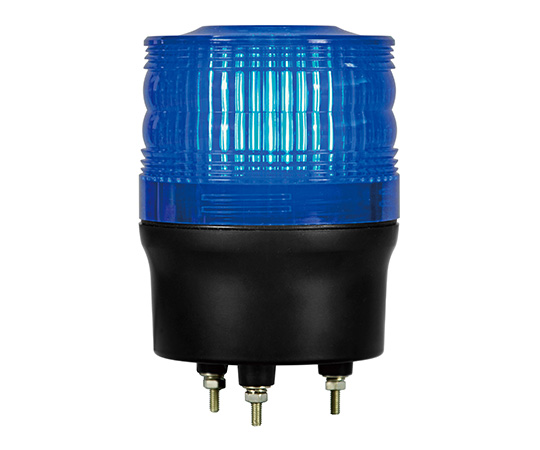 LED回転灯Φ90 ニコトーチ・120(青) AC100～200V プラグ無