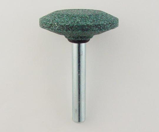 軸付砥石（非鉄用）GC材 6φ軸 #60 32×8 円盤型 No.3756