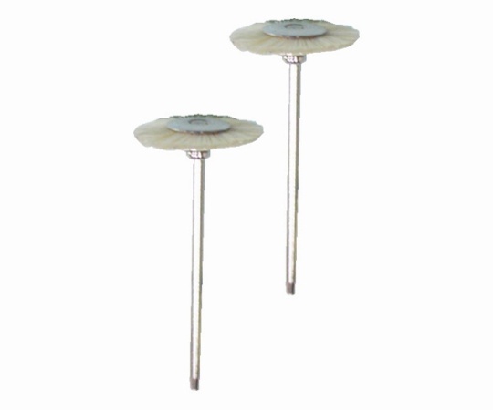 白毛ブラシ ホイール型 φ19mm径(2本入)