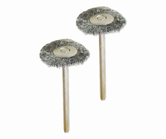 鋼線ブラシ ホイール型 φ22mm径(2本入)