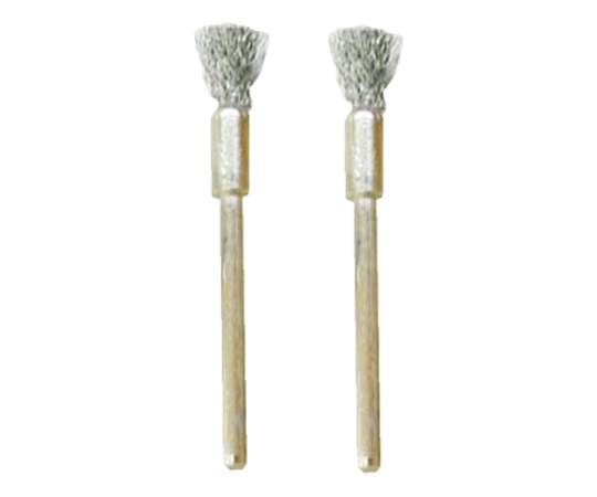 鋼線ブラシ 筆型 φ5mm径(2本入)