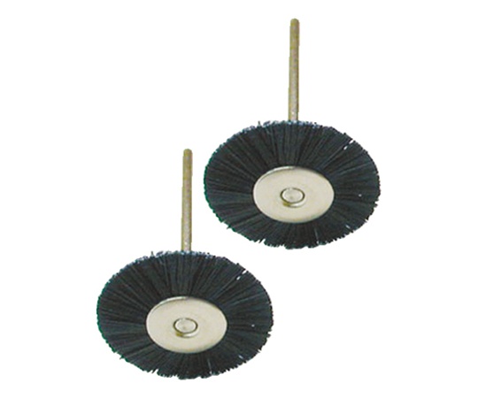 軸付毛ブラシ φ22mm(2本入)