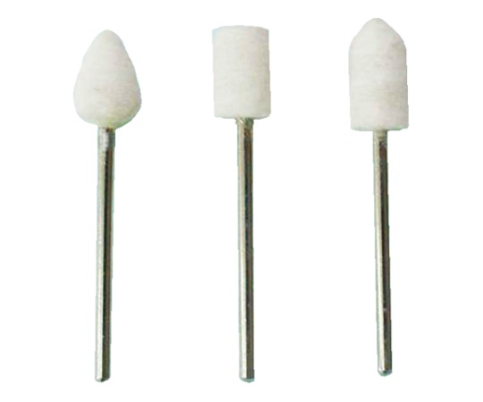 軸付フェルト φ8mm径 3本組