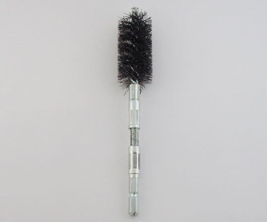 六角軸ツイストブラシ 鋼線(フレキ付)φ24