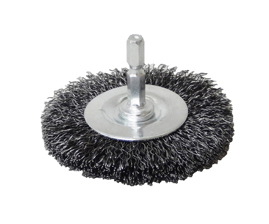 六角軸ホイールブラシ 鋼線 φ75
