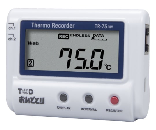 62-5001-28 温度記録計（おんどとり） TR-75NW