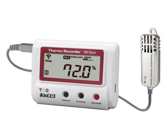 4-1098-01 温度湿度データロガー（無線LANタイプ） TR72A-S 【AXEL