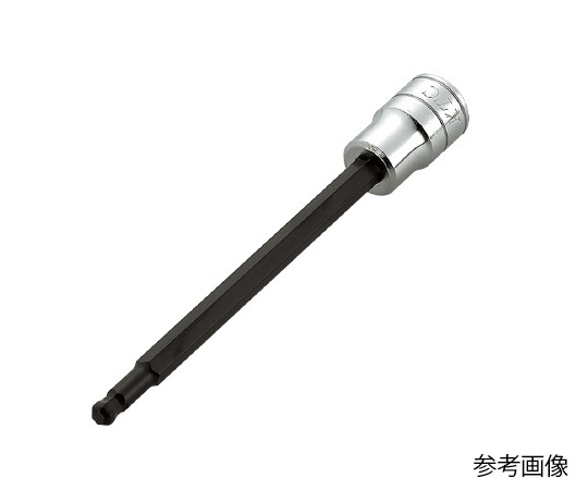9.5sq.ロングボールポイントヘキサゴンビットソケット7mm