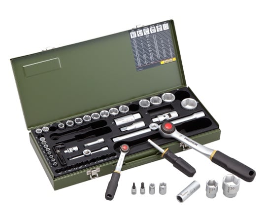 56点・マルチソケットレンチセット 1/4"・1/2"