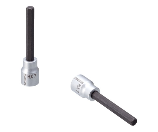 ヘックスビットソケット 3/8" ロング(80mm) 7mm