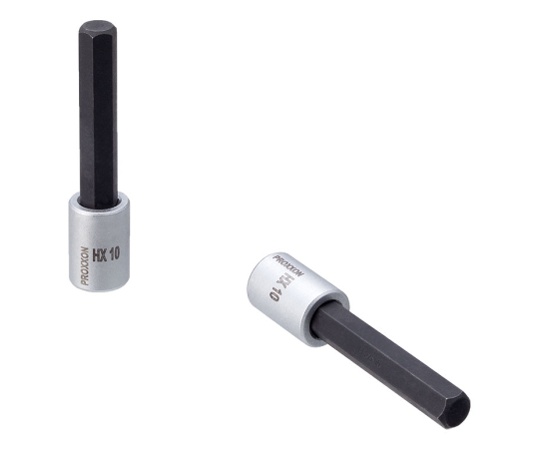 ヘックスビットソケット 3/8" ロング(80mm) 10mm