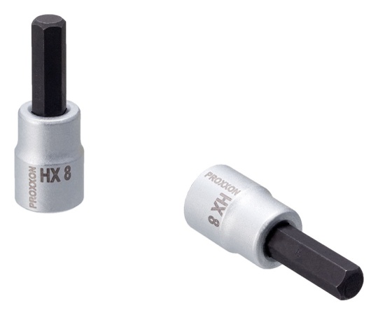 ヘックスビットソケット 3/8" ショート(50mm) 8mm