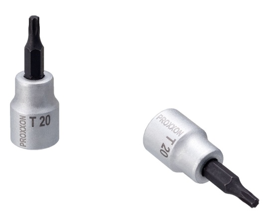 トルクスビットソケット 3/8" いじり穴なし T20