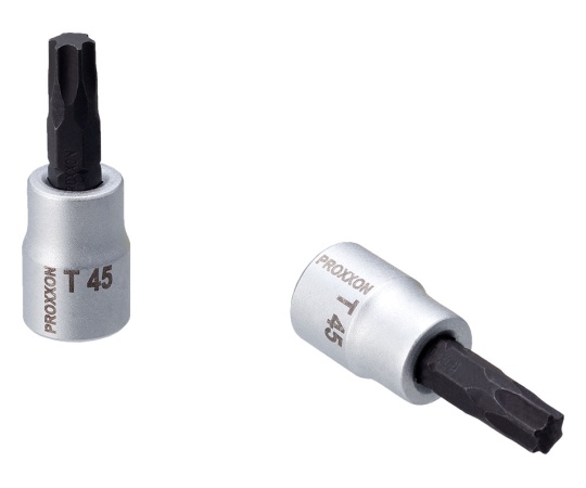 トルクスビットソケット 3/8" いじり穴なし T45
