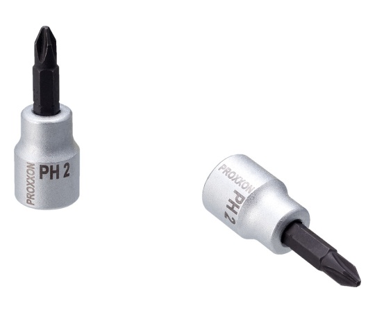 (+)ソケットビット 3/8" No.2