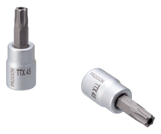 トルクスビット 3/8" いじり穴付 TTX45