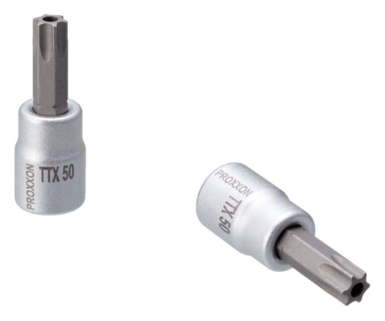 トルクスビット 3/8" いじり穴付 TTX50