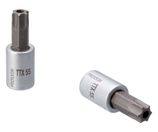 トルクスビット 3/8" いじり穴付 TTX55