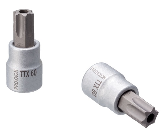 トルクスビット 3/8" いじり穴付 TTX60